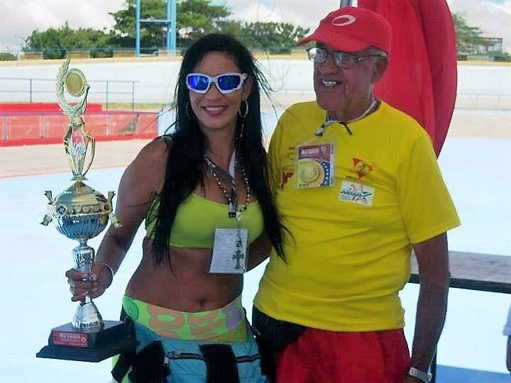 Eliane Lozano una Campeona entrenadora de Campeones