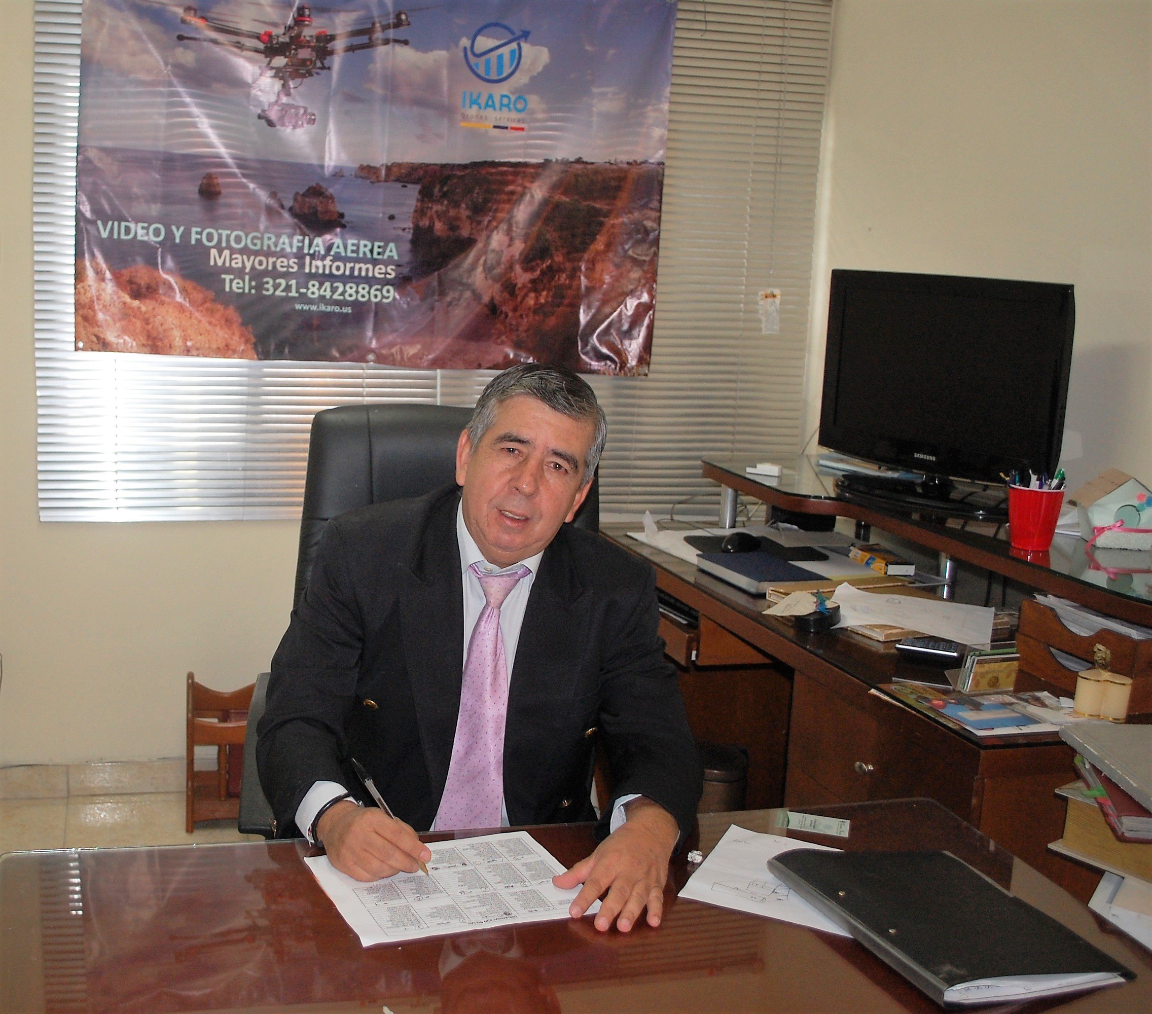 Juan Pablo González con Ikaro Drones abrió sus alas