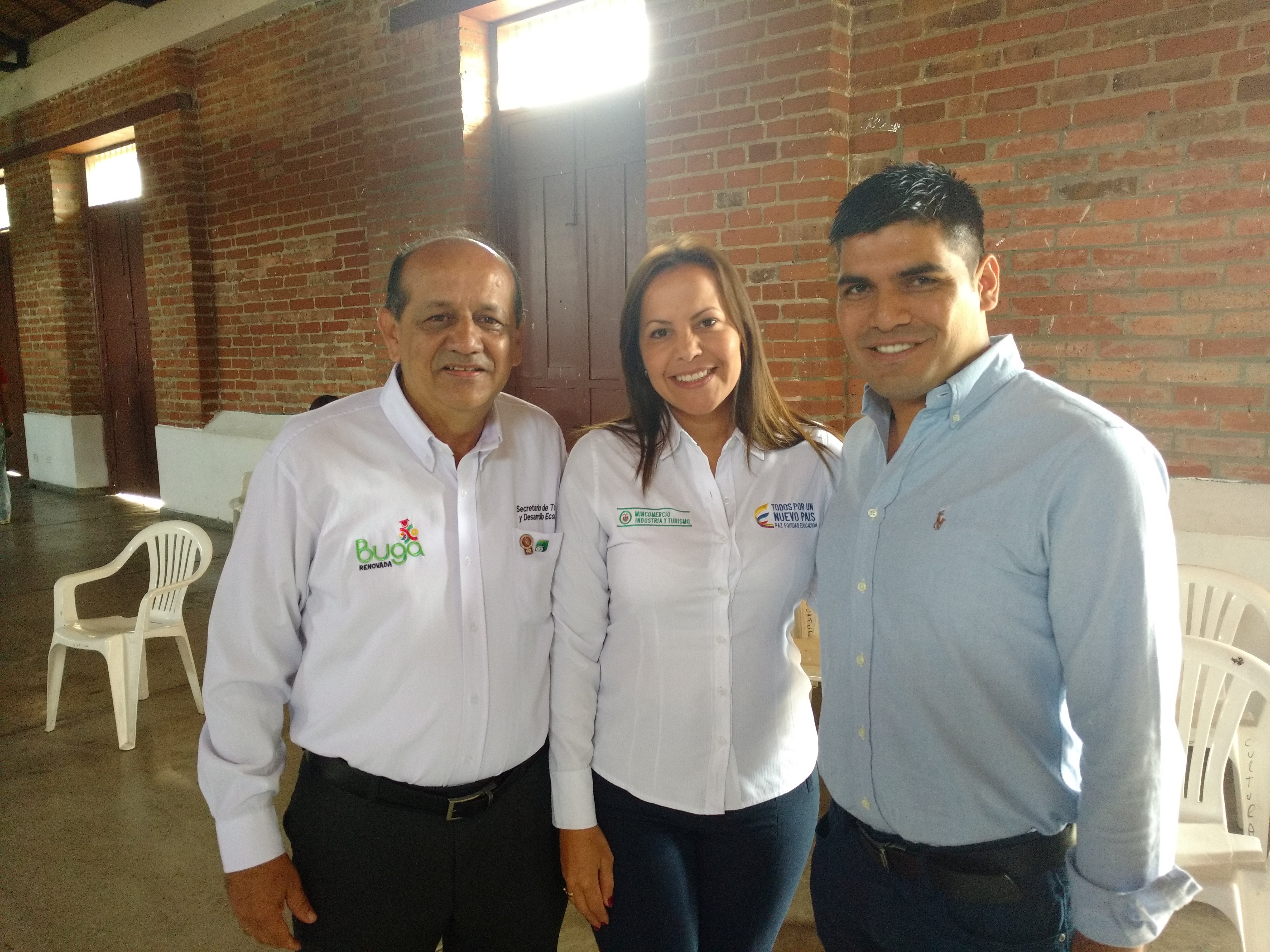 Viceministra de Turismo Sandra Howard Visita Buga