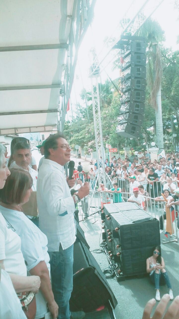 Ecos de la visita de Gustavo Petro a Buga