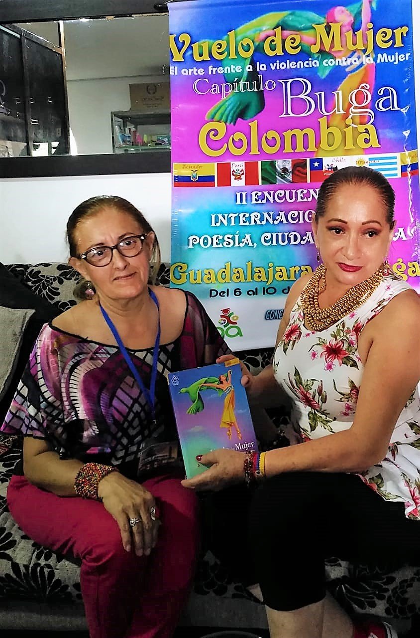 Patricia Merizalde,con el arte y la poesía despliega las alas para el Vuelo de Mujer