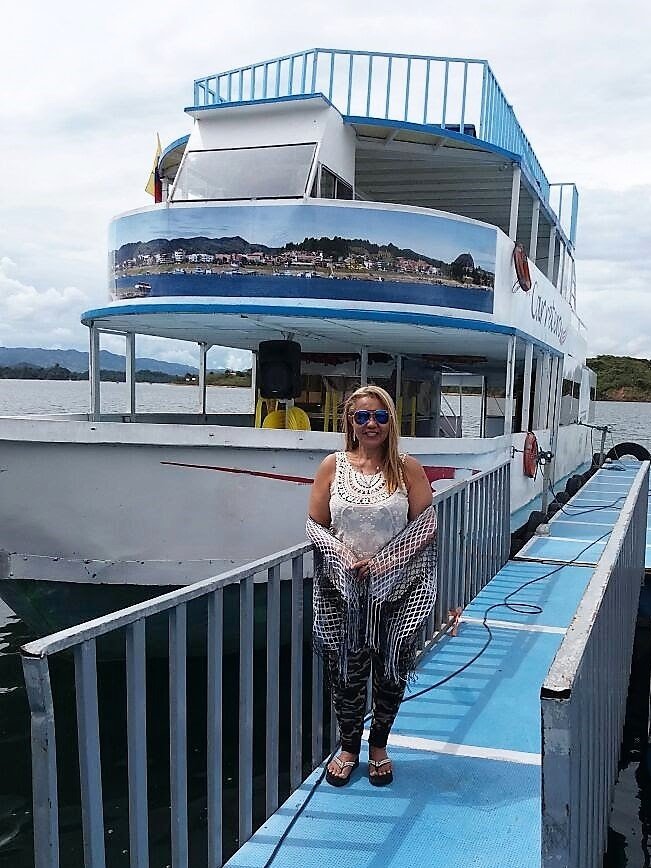 Nazly Revelo, una enamorada siempre  alegre del  Pacífico