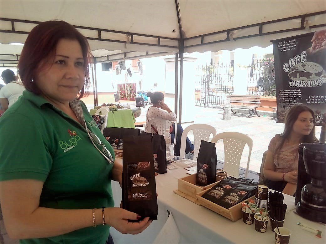 Emprendedores en Buga presentan sus productos