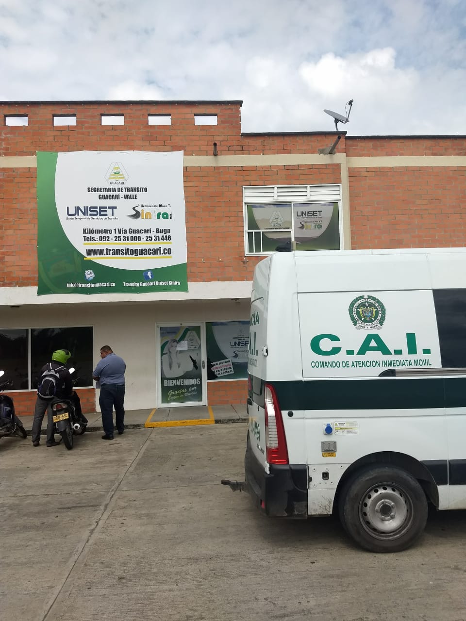 Por presuntas irregularidades en el manejo de recursos administración municipal de Guacarí canceló unilateralmente contrato a empresa que tenía la concesión de tránsito desde el 2009