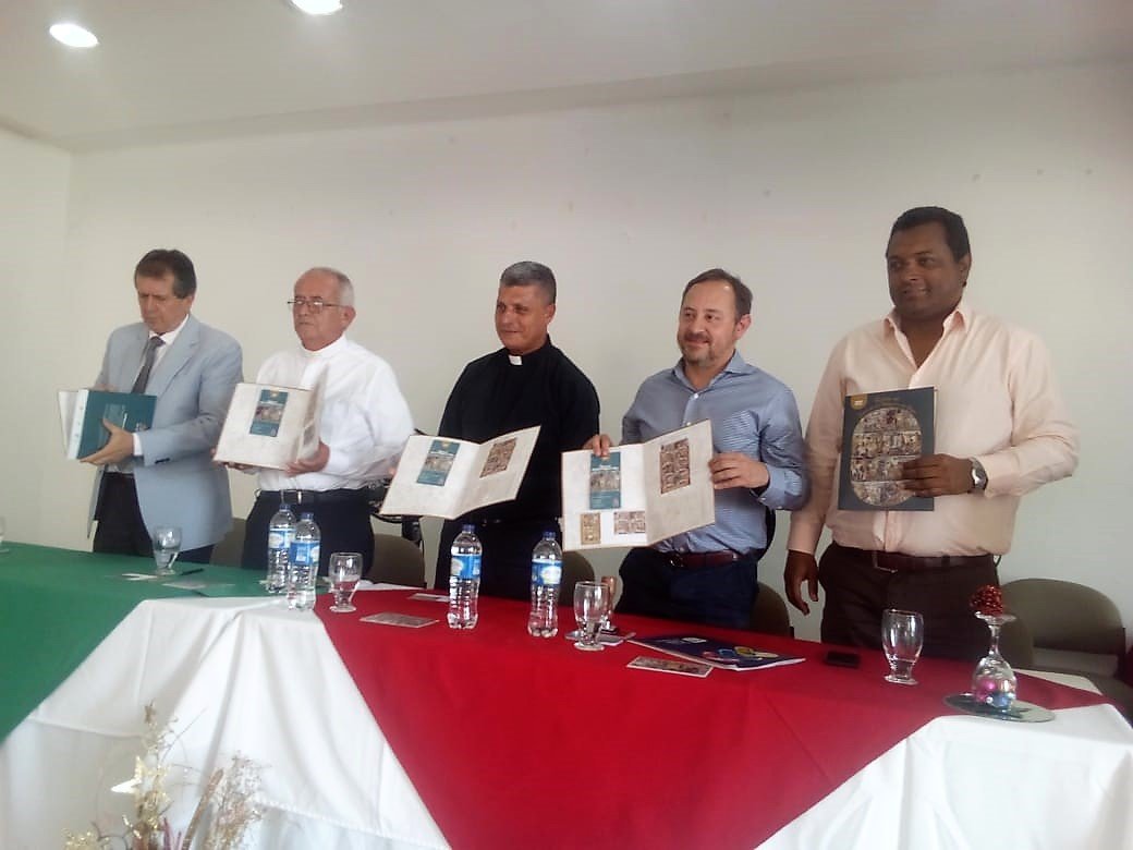 Se lanza estampilla con las imágenes de la historia del Señor de los Milagros de Buga