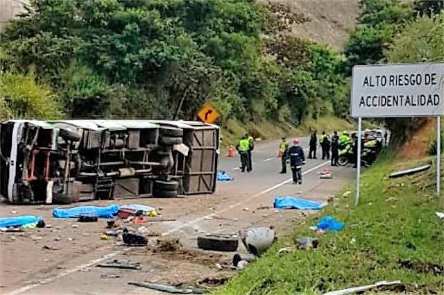 Luto en el Valle del Cauca y en Calima El Darién por accidente que deja varias víctimas. De nuevo debate por revisión técnico mecánica a buses de servicio público intermunicipal