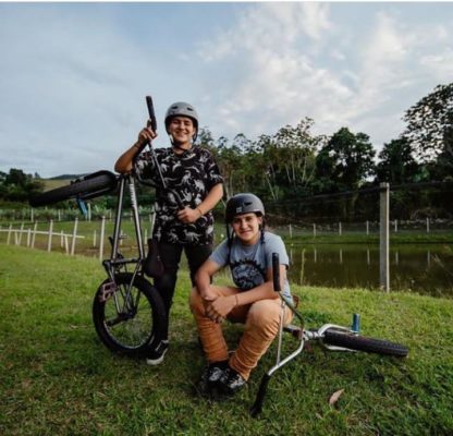 Gemelas sensasionales del BMX Freestyle Lizsurley y Queen Saray Villegas, sueñan estar en Olímpicos Tokio 2020