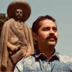 Emiliano Zapata y el vallecaucano Julio Cuadros en la Revolución Mexicana que con él combatió