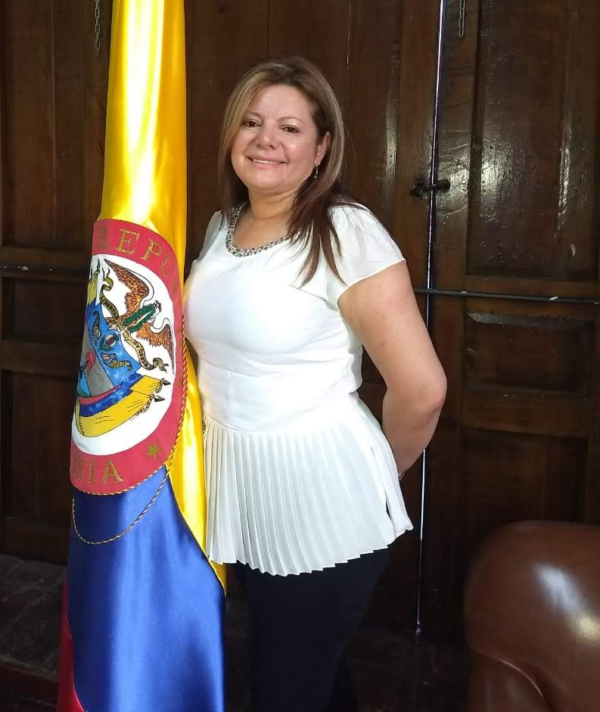 Magistrada del Tribunal Superior de Buga Bárbara Liliana Talero Ortiz,hace el balance como su anterior presidente