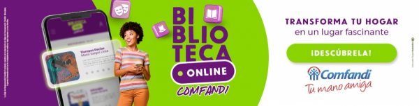 Más de 15.000 libros de biblioteca virtual pone a disposición Comfandi