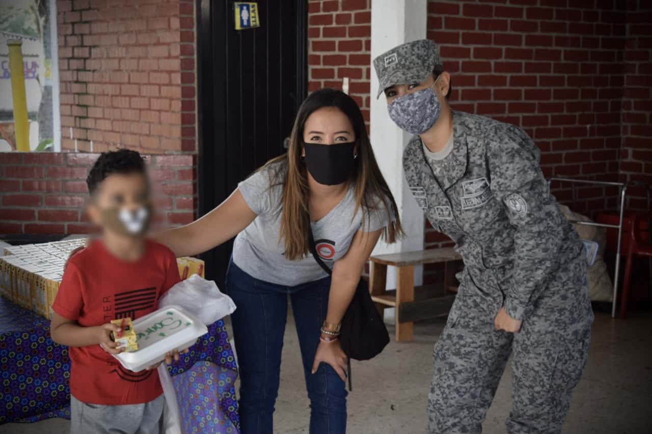 EMAVI y CACOM 7, se unen en un desayuno con amor para niños vulnerables EMAVI y CACOM 7, se unen en un desayuno con amor para niños vulnerables