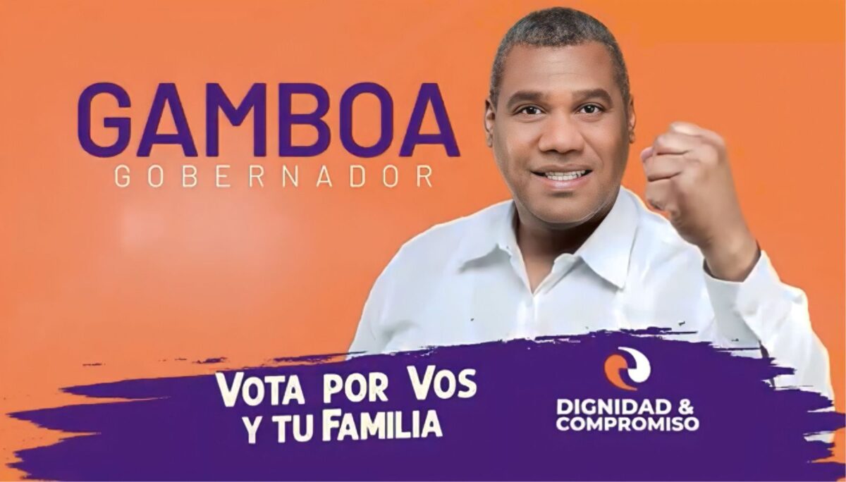 Oscar Gamboa, Candidato a la Gobernación del Valle del Cauca. 13