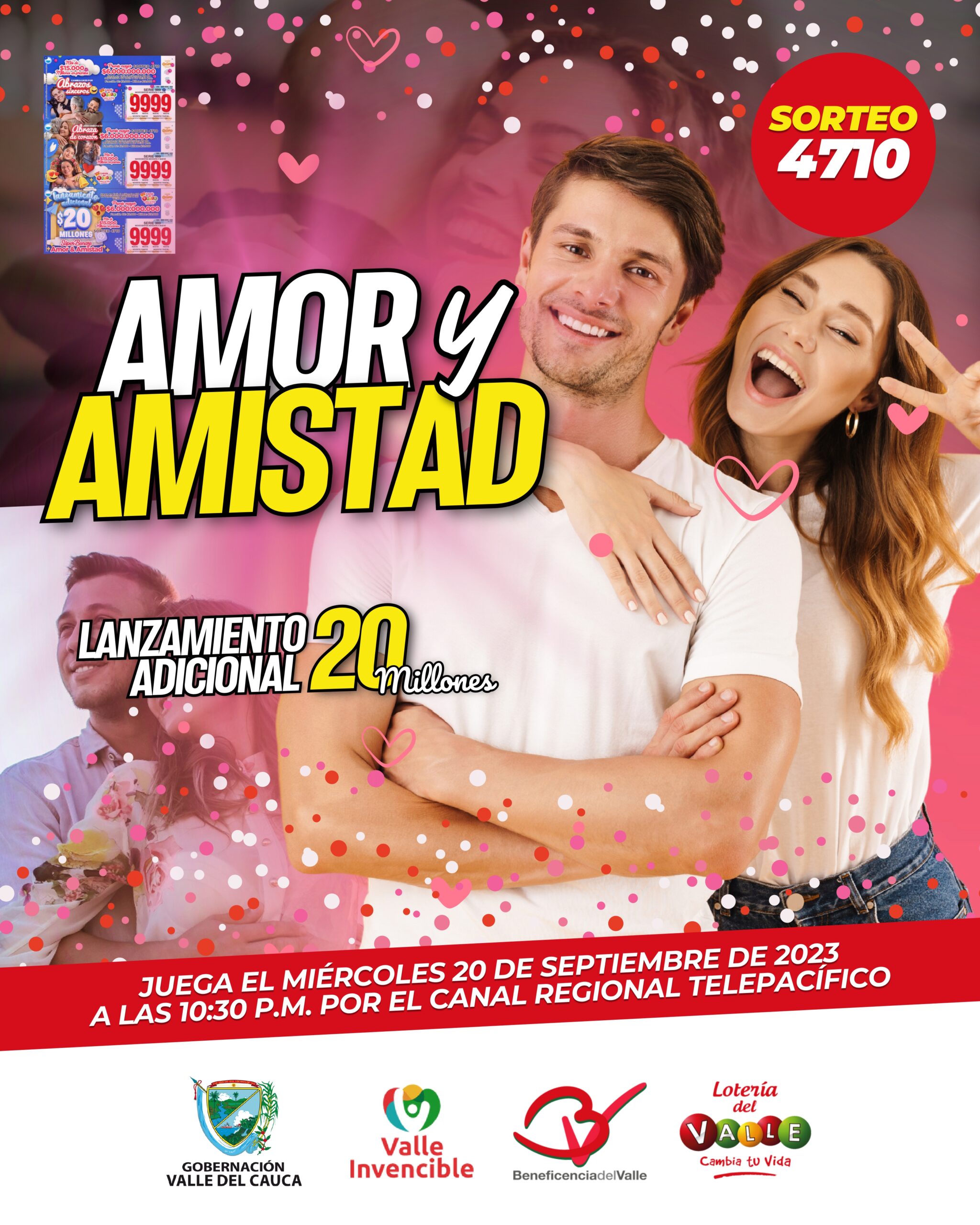 Lotería del Valle llega este miércoles 20 de Septiembre con un adicional por $20 millones
