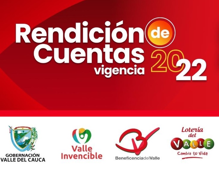 Lotería del Valle Rendición de Cuentas 2022