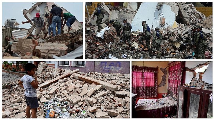Aumentan victimas por terremoto en México Aumentan victimas por terremoto en México