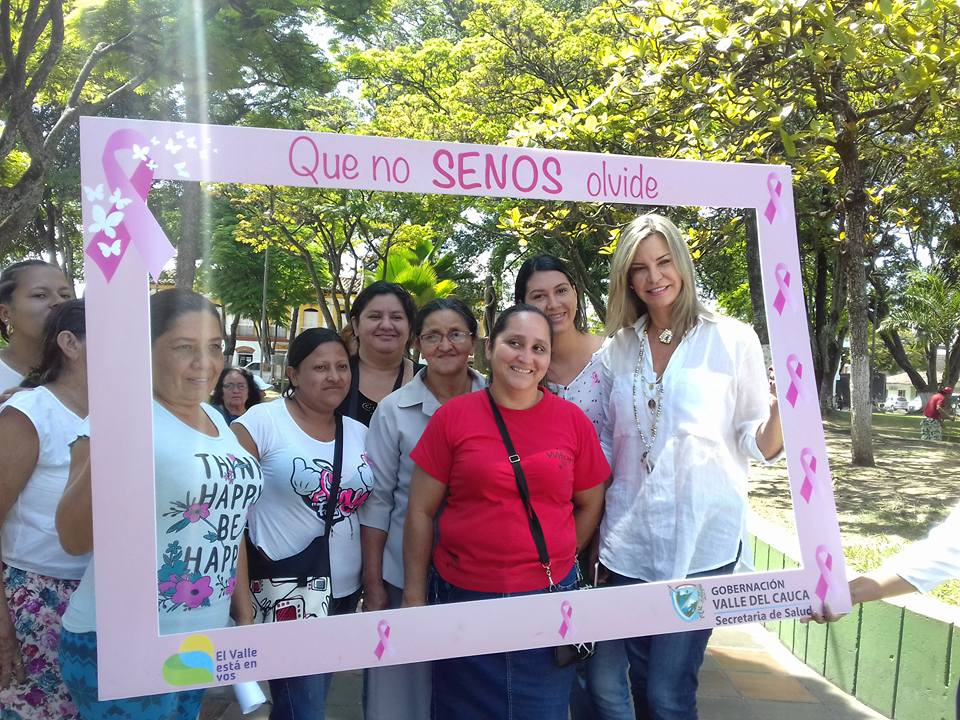 CON ÉXITO CULMINÓ LA JORNADA DE PREVENCIÓN DE CANCER DE MAMA Y VPH REALIZADO ENTRE LA GOBERNACIÓN DEL VALLE Y LA ALCALDÍA DE GINEBRA