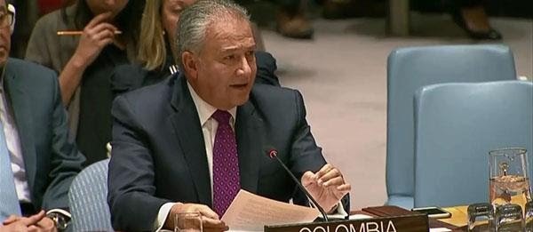 "El 2017 fue el menos violento de los últimos 42 años",dice Vicepresidente Naranjo en la ONU "El 2017 fue el menos violento de los últimos 42 años",dice Vicepresidente Naranjo en la ONU