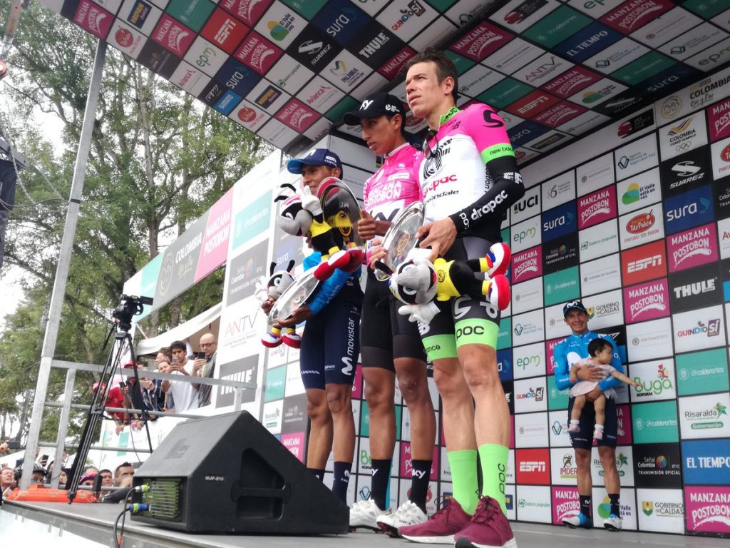 Egan Bernal del Sky gana Oro y Paz,Nairo es segundo y Urán tercero