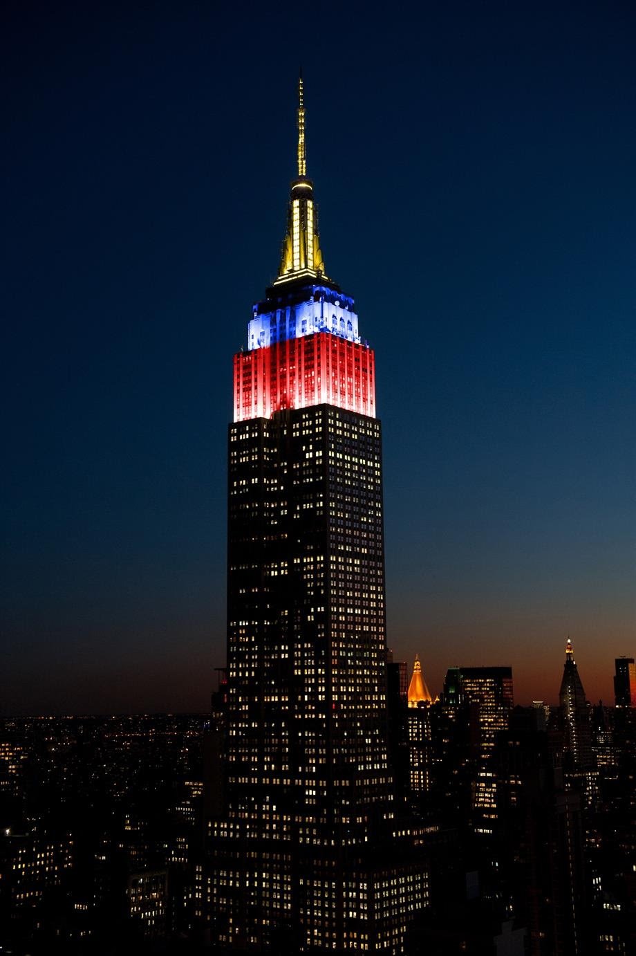 El Empire State de Nueva York se iluminará con los colores de la bandera de Colombia