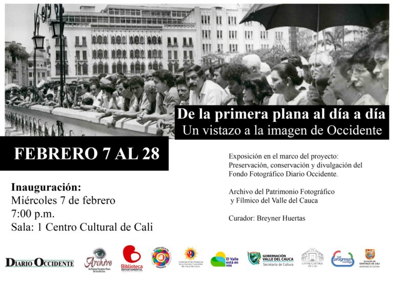 De la primera plana al día a día, exposición de la reportería gráfica del Diario Occidente en Cali