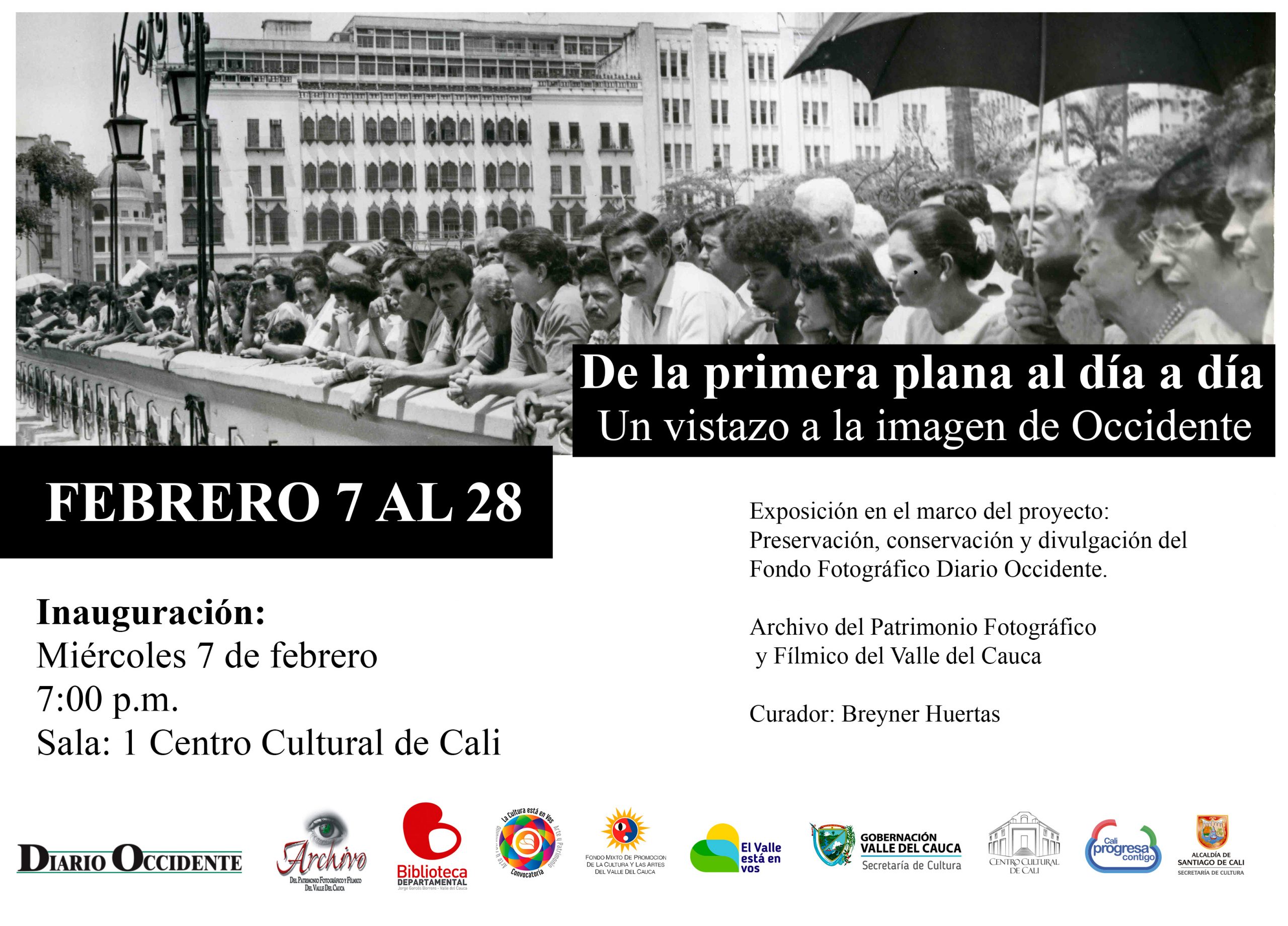 De la primera plana al día a día, exposición de la reportería gráfica del Diario Occidente en Cali