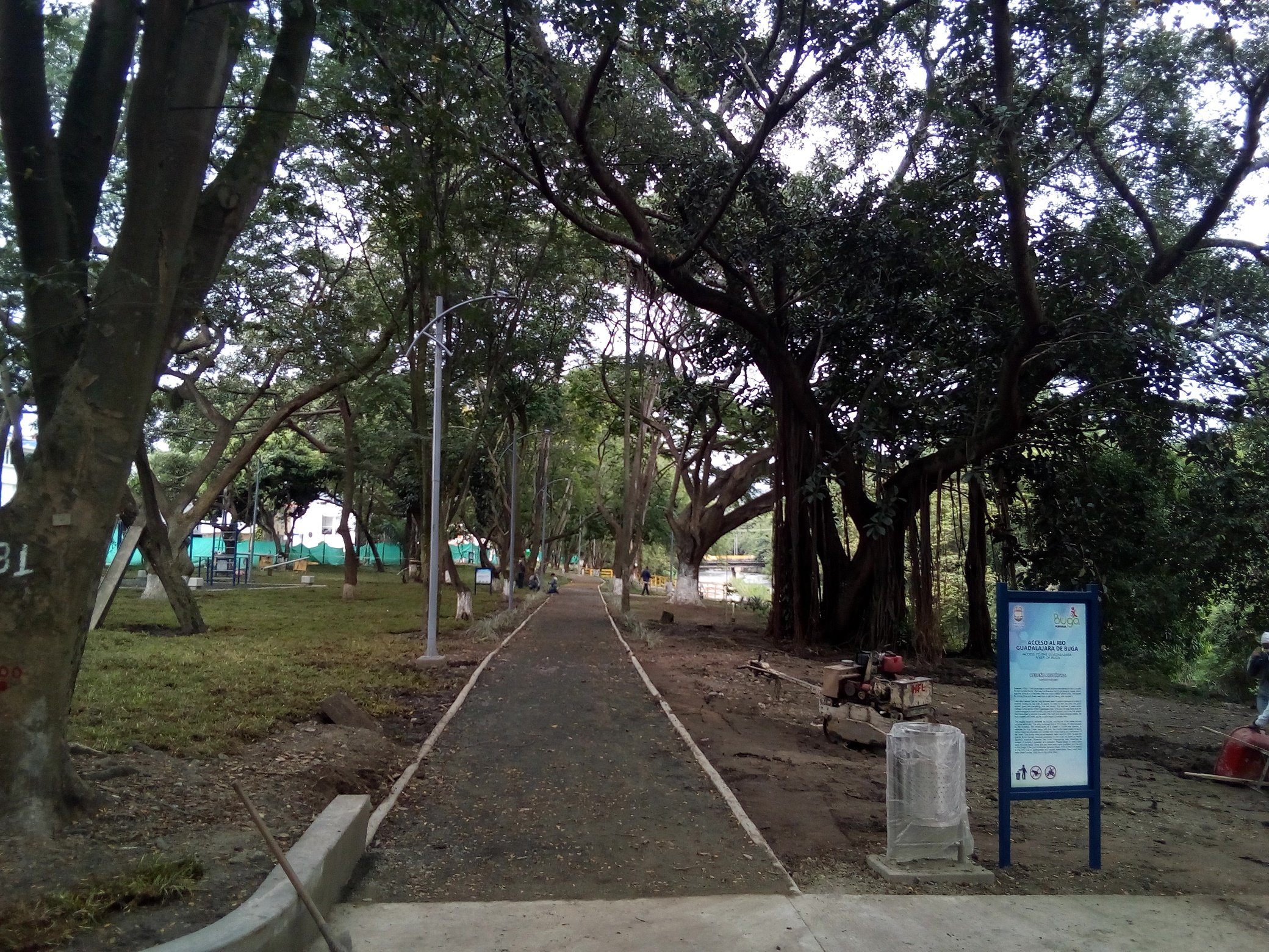 Parque Biosaludable de la Merced listo para entregar en Buga