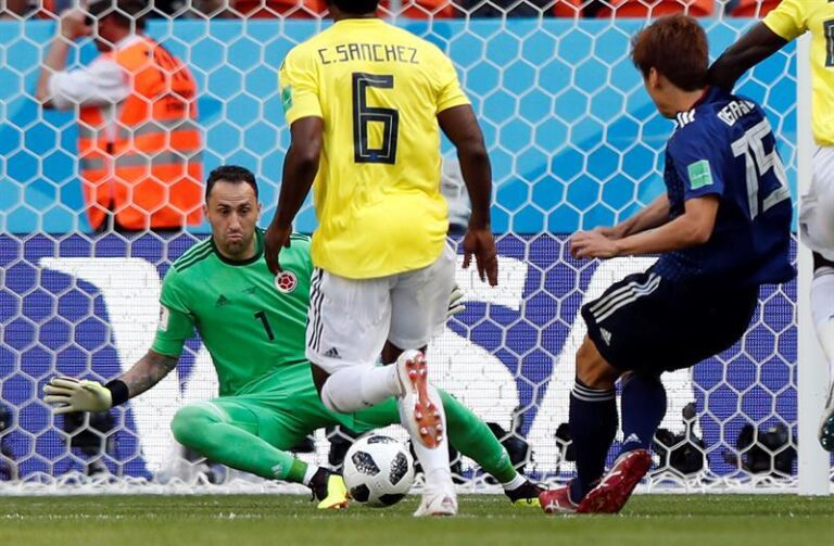 Colombia destiñó en debut   ante Japón y debe afinar en mundial de Rusia