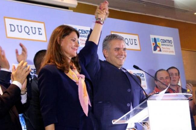 Iván Duque elegido nuevo presidente de Colombia Iván Duque elegido nuevo presidente de Colombia