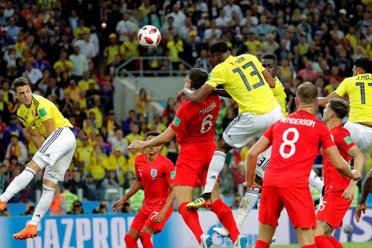 Colombia se despidió de Rusia con honor de caballero empatando ante Inglaterra