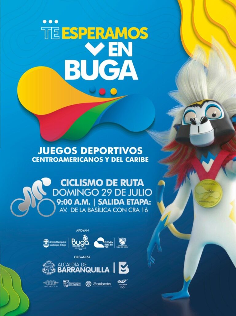 Prueba de ruta de los Centroamericanos y del Caribe sale de Buga