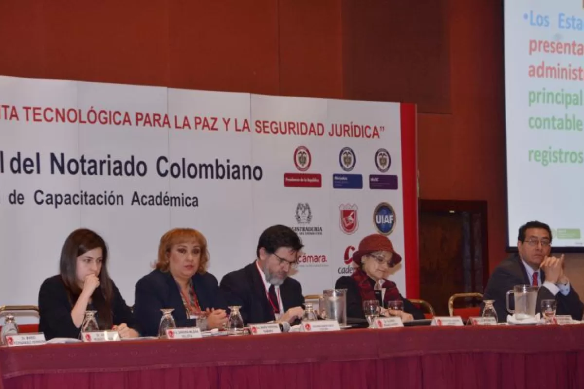  VII Congreso del Notariado Colombiano se realiza en Bogotá