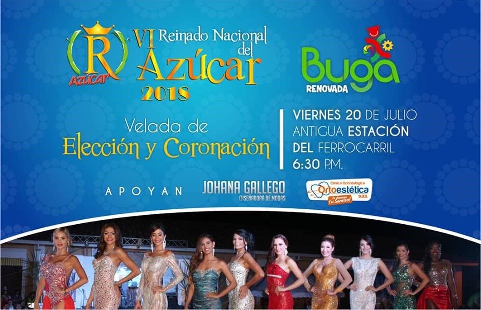 VI Reinado Nacional del Azúcar arranca en Buga VI Reinado Nacional del Azúcar arranca en Buga