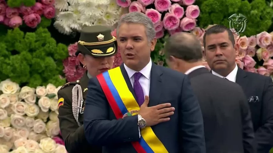 Iván Duque asume como nuevo Presidente de Colombia Iván Duque asume como nuevo Presidente de Colombia