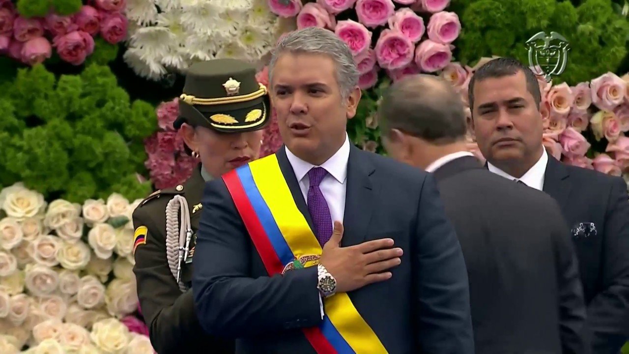 Iván Duque asume como nuevo Presidente de Colombia