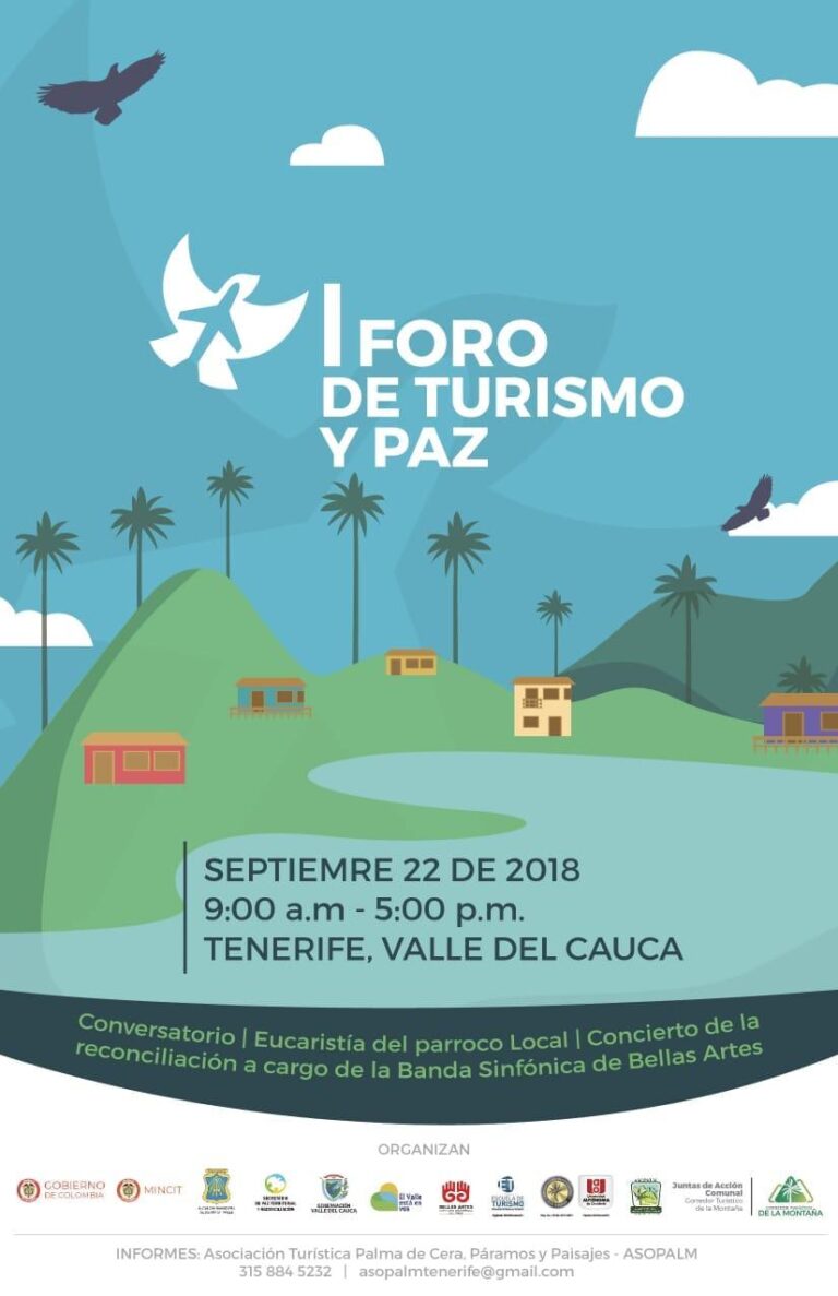 I Foro de Turismo y Paz en Tenerife-El Cerrito-Valle del Cauca I Foro de Turismo y Paz en Tenerife-El Cerrito-Valle del Cauca