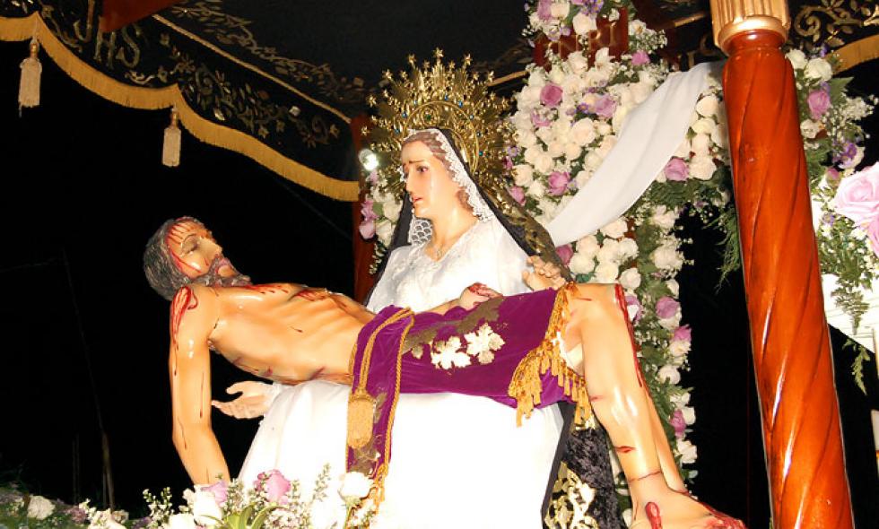 En El Cerrito-Valle se rinden honores a la Virgen de la Piedad