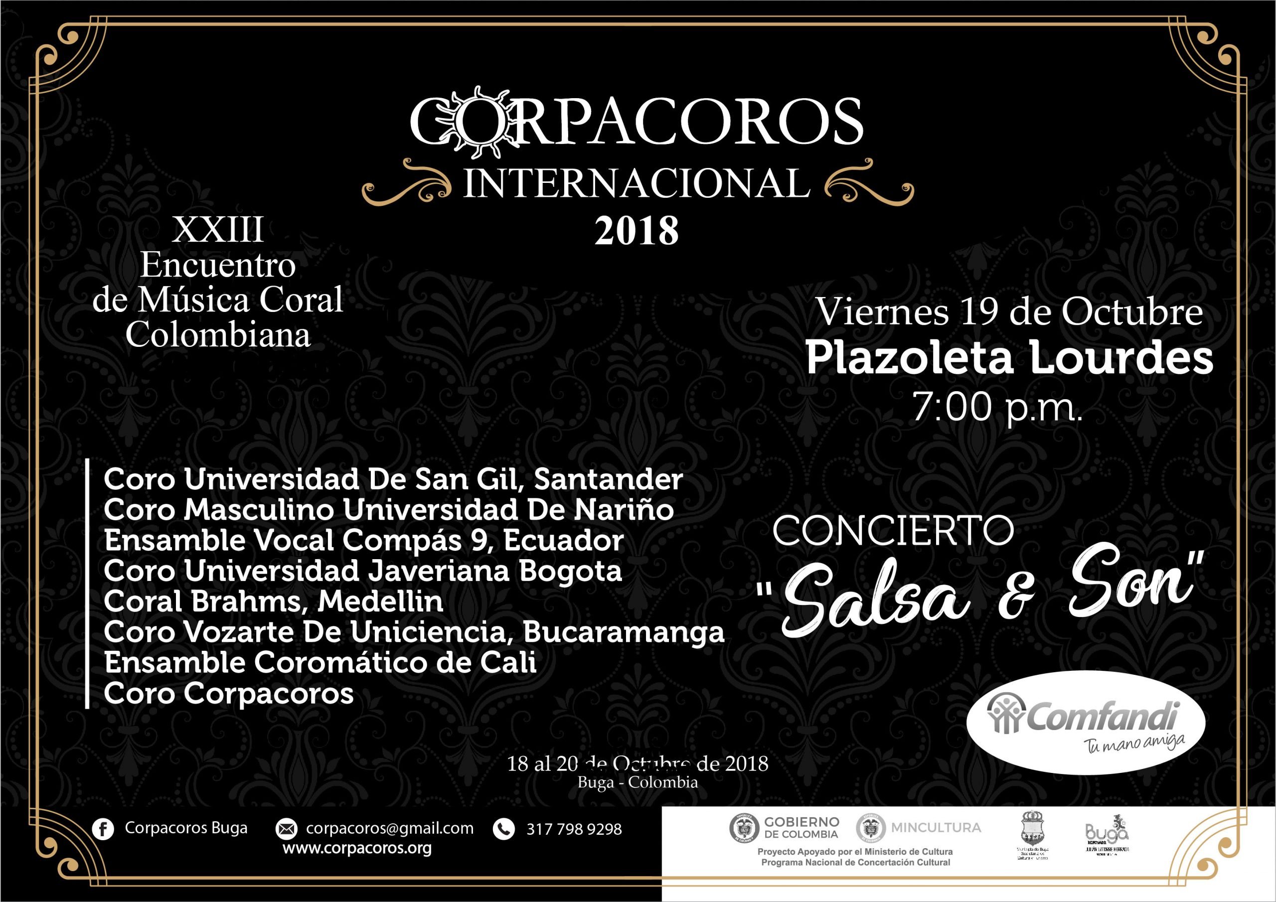 Arranca en Buga XXIII Encuentro de Música Coral Colombiana 