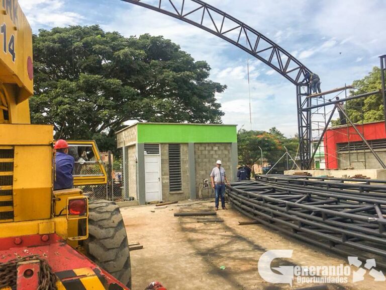 Obras son amores y no buenas razones, el coliseo de Sonso en Guacarí listo para diciembre. Obras son amores y no buenas razones, el coliseo de Sonso en Guacarí listo para diciembre.