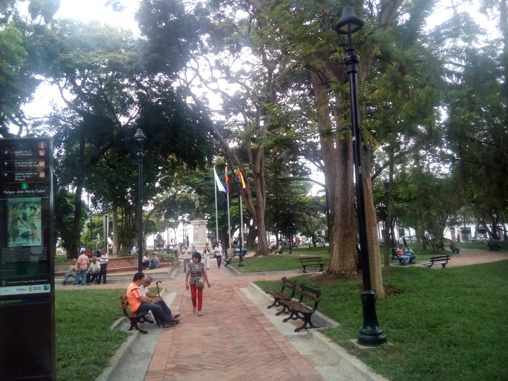 Parque José María Cabal de Buga se reabre al público