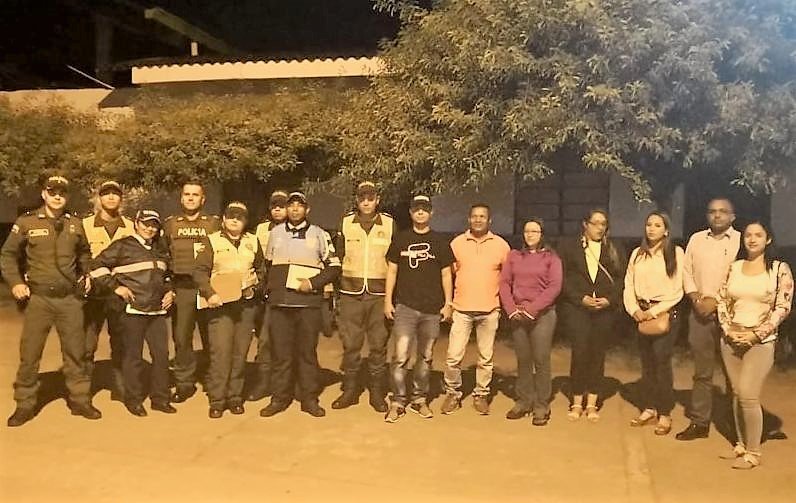 Administraciones municipales de Guacarí y Ginebra se unen para fortalecer seguridad en Puente Rojo