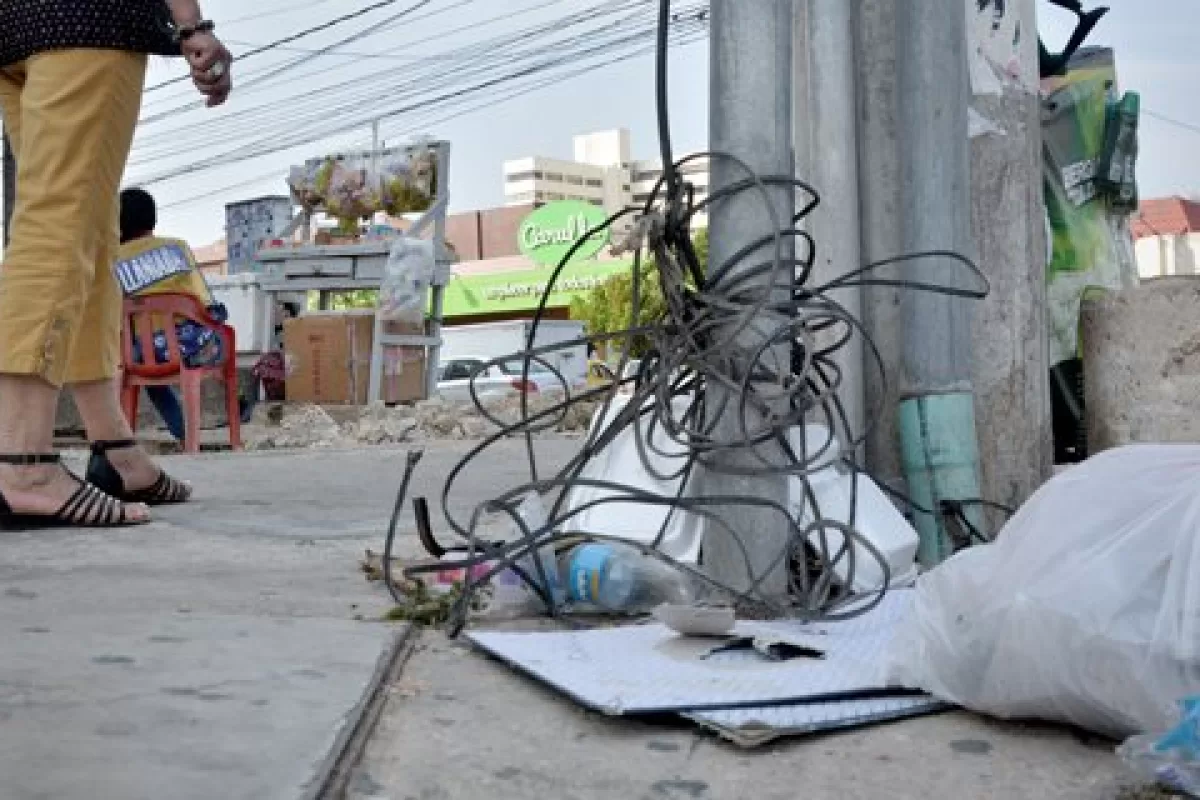 ¿Quién responde en accidentes por cables en Buga?