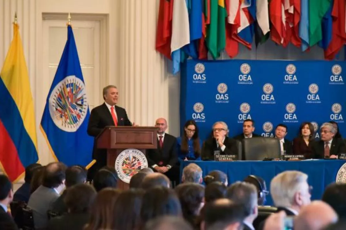 Inició en Medellìn Asamblea 49 de la OEA Inició en Medellìn Asamblea 49 de la OEA