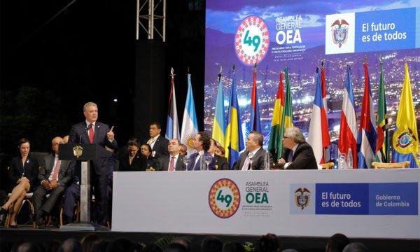 Derechos humanos, dictocracias y seguridad hemisférica, temas para enfrentar en la OEA,según Presidente Iván Duque Derechos humanos, dictocracias y seguridad hemisférica, temas para enfrentar en la OEA,según Presidente Iván Duque