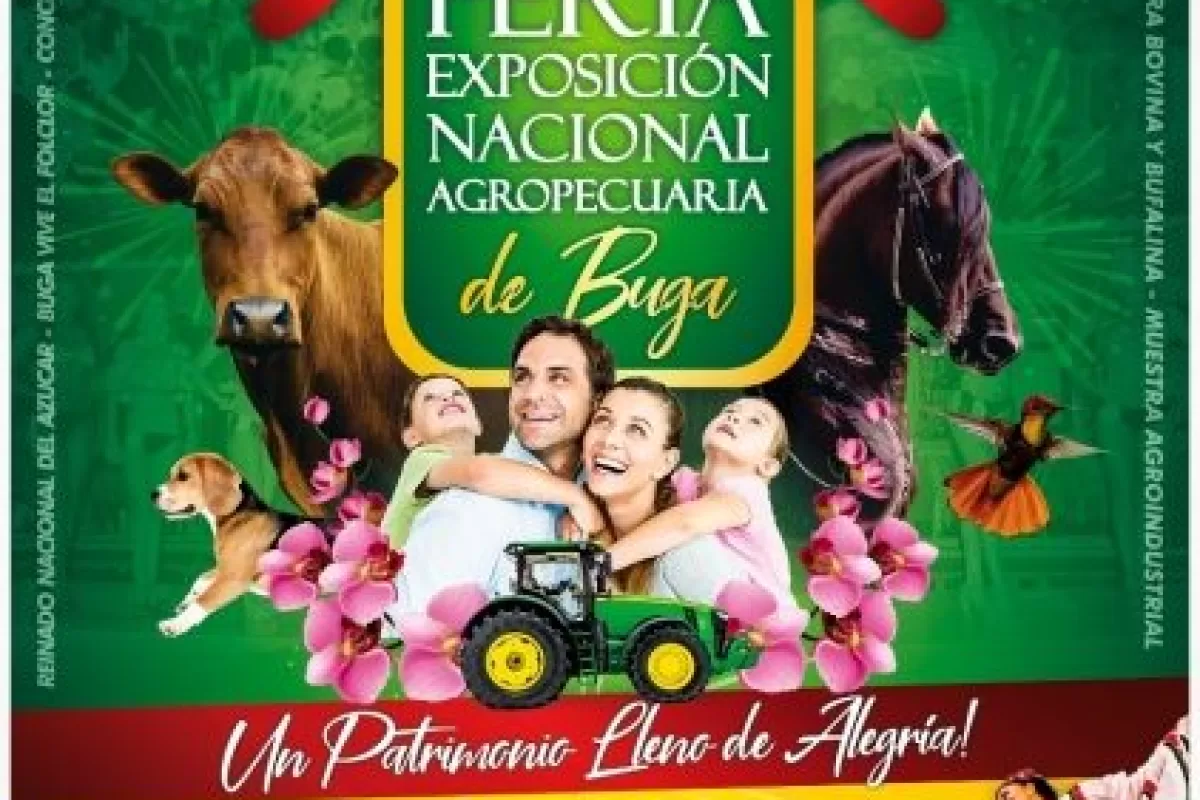 Feria de Buga 68, la más antigua de Colombia, está a punto.