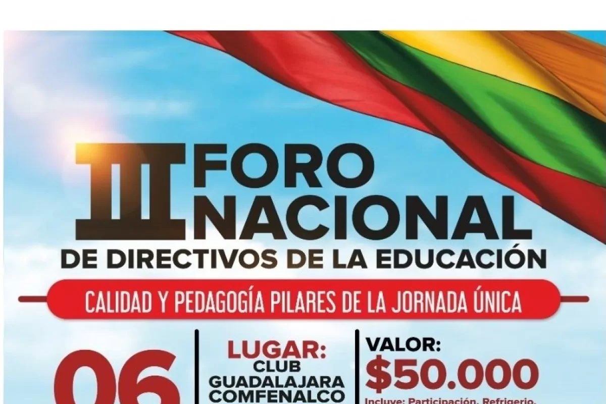 Todo listo para  III Foro Nacional de Directivos de la Educación en Buga