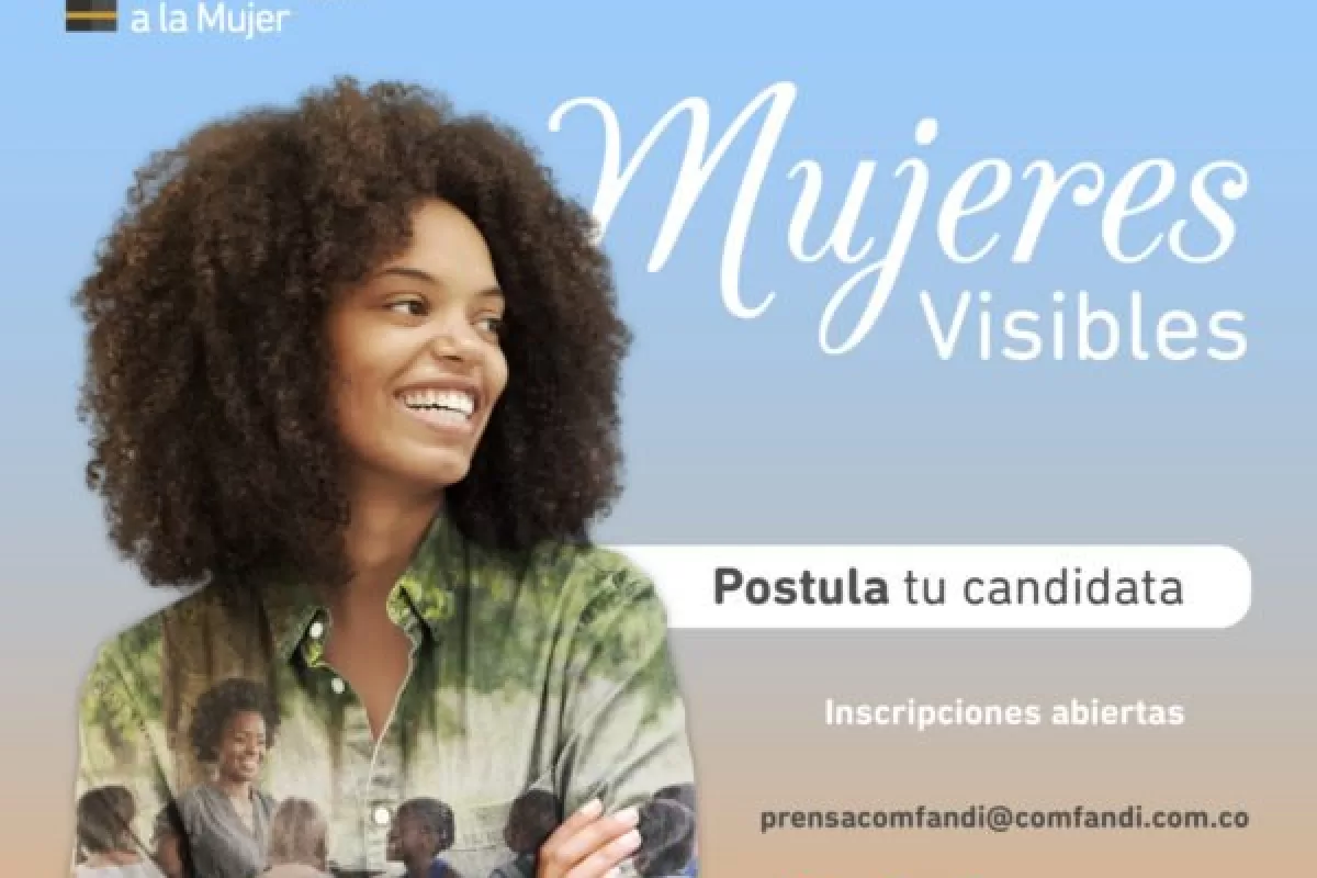 Convocatoria a Premio Cafam a la Mujer 2020 cierra 1 de noviembre