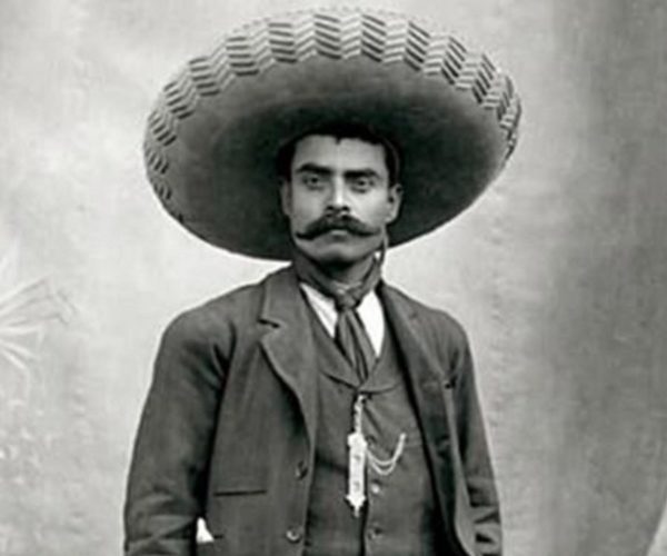 Emiliano Zapata y el vallecaucano Julio Cuadros en la Revolución Mexicana que con él combatió