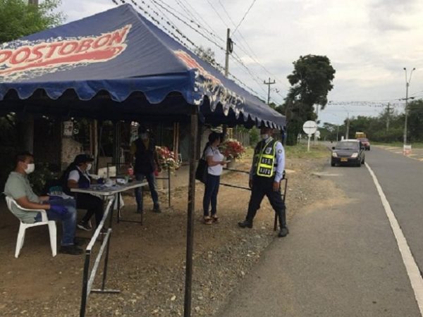 Controlan entradas a la ciudad de Buga Buga