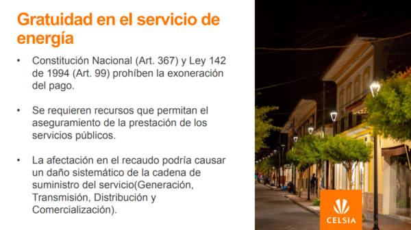 Celsia aclara informaciones sobre su servicio Celsia aclara informaciones sobre su servicio
