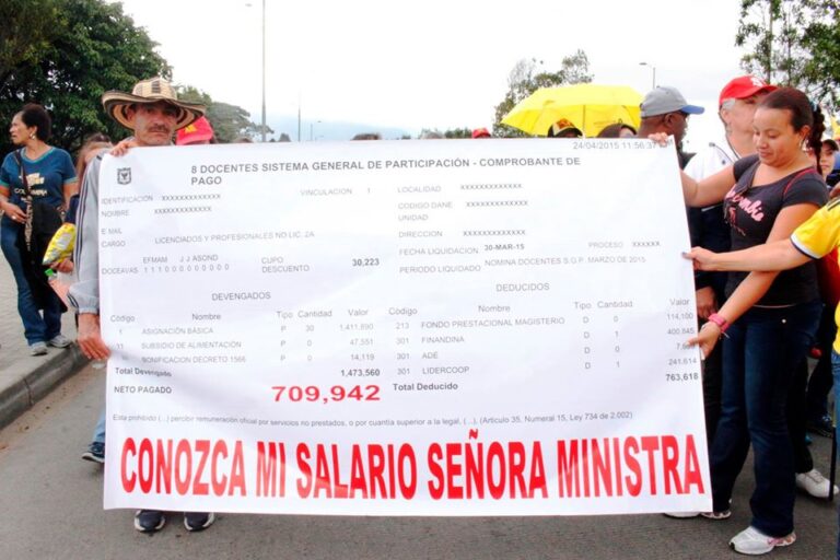 Gobierno Nacional se compromete con pago de prestaciones de profesores gobierno nacional